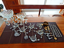 Ersatzteile für Kronleuchter Kristalleuchter Lüsterschalen mit Behang