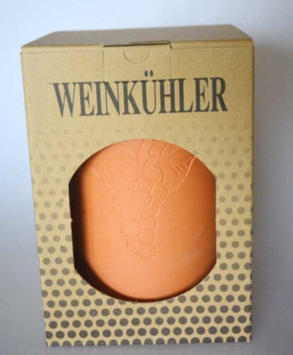 Terracotta weinkühler ovp - in,