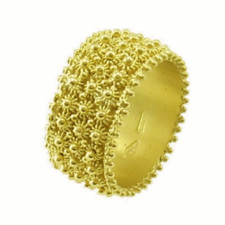 Sardische Goldring 18 Karat 3