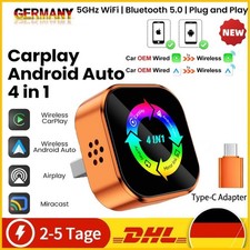 Wireless CarPlay Adapter 4in1