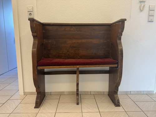 Kirchenbank aus kiefer - aus,
