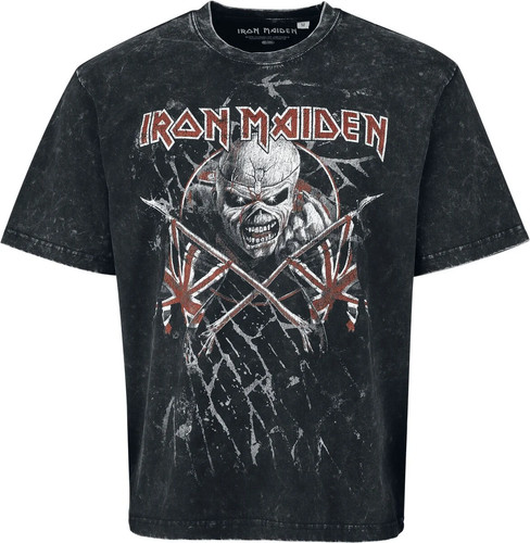 Iron maiden shirt herren - iron,