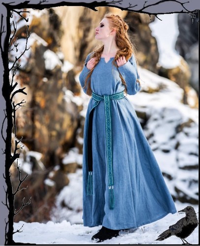 Mittelalter wikinger kleid aus - mittelalter,