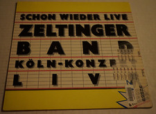 Schon Wieder Live Zeltinger