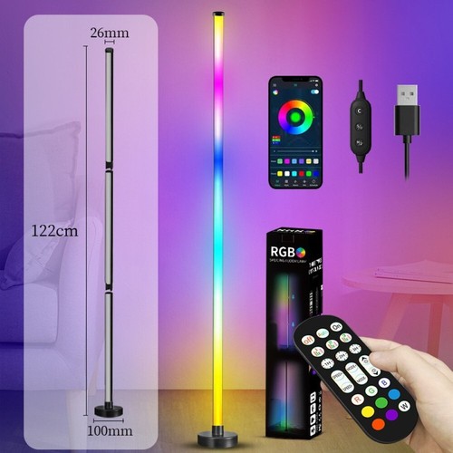 Led stehleuchte rgb - 1/2x,
