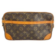 Louis Vuitton Monogram M51845 Compiegne 28 Clutch Tasche Original