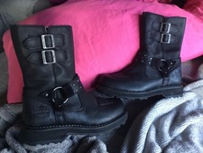 Original Harley Davidson Stiefel Boots Mamora Gr. 40 leder biker shopper Damen 