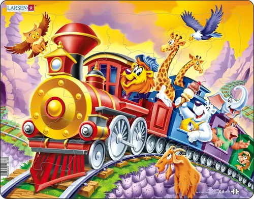 Puzzle tierische - puzzle, t.)