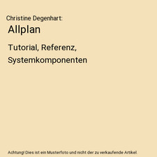 Allplan: Tutorial, Referenz