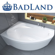 Eckbadewanne 150x100 R/L