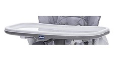 Chicco Tablett Grau/Weiß