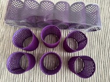 Efalock Professinal Metallwickler beflockt, 12Stck., neu