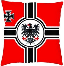 1x Deutsches Reich Deutschland Reichskriegsflagge Kissenbezug 30 cm x 30 cm #A05