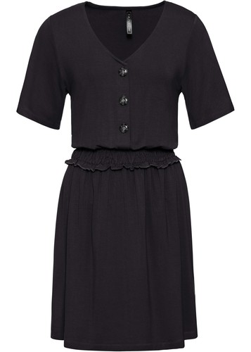 Shirtkleid mit smock detail - mit, smock-detail