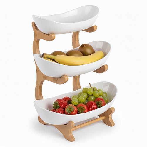 Obst etagere gemüsekorb - obst,