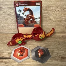 Bakugan Kugeln Phaedrus Spielfiguren  Inkl. 1 Karte + 2 Magnet