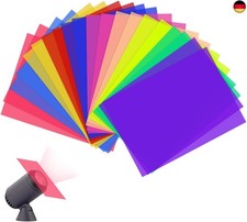 20 Stück Farbfolien Gel