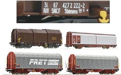 Roco sncf teleskophaubenwagen - roco,