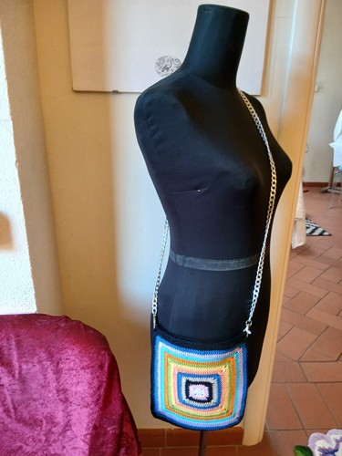 Tasche gehäkelt italienische - tasche,