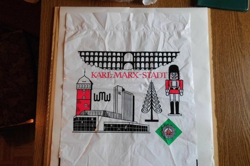Plastiktüte karl marx stadt - karl-, marx-stadt