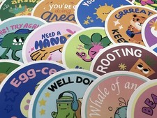 Belohnungsaufkleber x 60