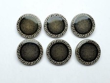 6 St. Knopf Knöpfe Ösenknopf