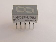 5 Stück - HDSP-U003 HP - Ultra Mini LED 7-Segment Anzeige 8mm ROT - 5pcs