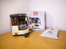 Retro Melitta 1015-03 Aromaboy Filterkaffeemaschine 2 Tassen 500W Beige-braun