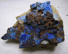 Azurit, Goethit : Silberberg
