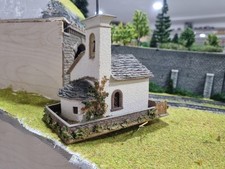 Faller Artikel 241 Holzhaus Kirche mit Glocke