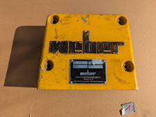 Weber WRS 500 R - Rüttelplatte Keil Riemen Schutz Kappe Haube