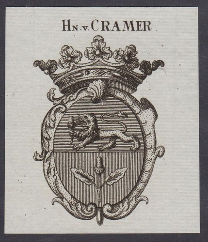 Cramer wappen coat - wappen,