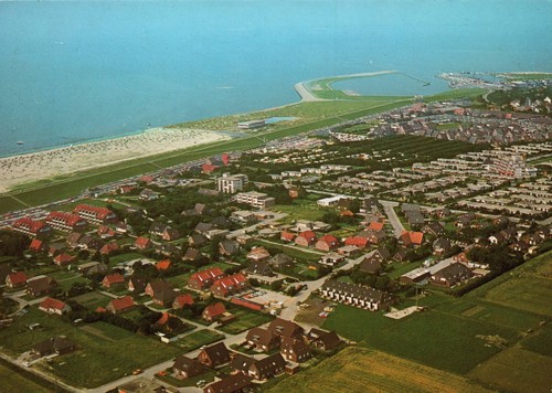 Norden norddeich luftbild - ak,
