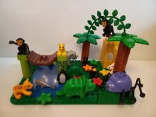 LEGO DUPLO Set Jungle Dschungel PlatteTiere Affe Elefant Spinne  1