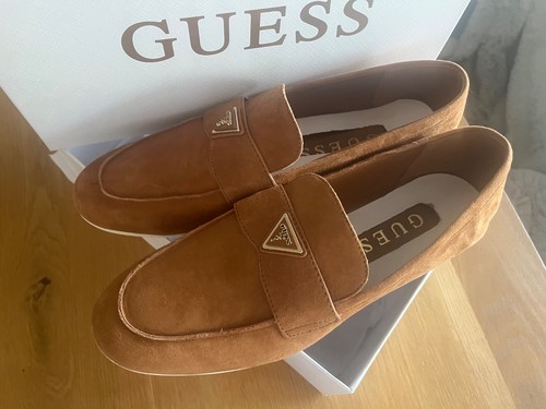 Guess loafer mit label detail - guess,