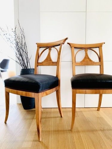Original biedermeier stuhlpaar - original, biedermeier-stuhlpaar