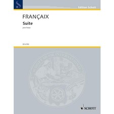 Suite Françaix Harfe Noten