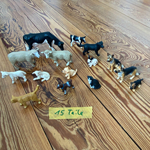 Konvolut tierfiguren set aus - konvolut,