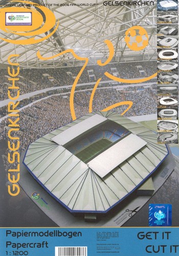 Kartonmodell stadion - kartonmodell,