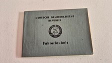 DDR Ausweis Fahrerlaubnis Lappen Berechtigungsschein Fleppen Berlin 1981 VP
