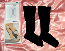 VENOTRAIN CURAFLOW Stütz- KNIESTRÜMPFE KOMPRESSIONSSTRÜMPFE schwarz CCL 2 Gr. M