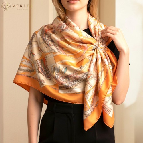 Rare vintage hermes silk scarf - vintage,