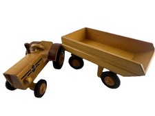 VERO Holz Traktor - Erzgebirge - Spielzeug - Vintage - DDR - Schlepper