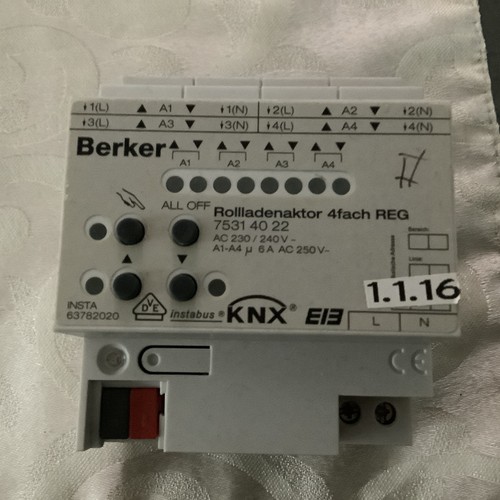 Rolladenaktor berker fach - rolladenaktor,