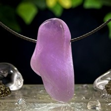 Pinker Kunzit Anhänger