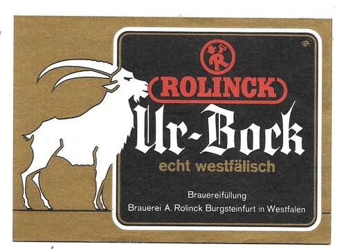 Altes bieretikett brauerei - bieretikett,