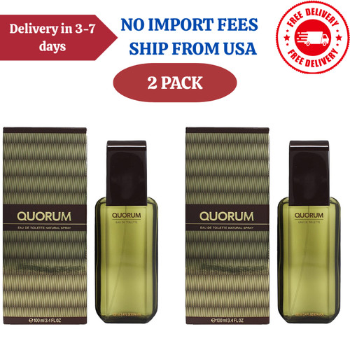 Pack antonio puig quorum - 2, eau