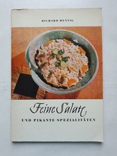 Kochbuch Feine Salate und pikante Spezialitäten Rezepturen Rezepte