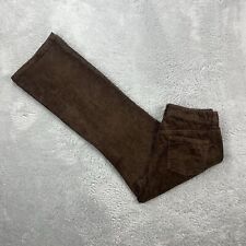 Polo Ralph Lauren Damen Schlaghose Cord Jeans W30 L30 braun LOGO Regular Bootcut