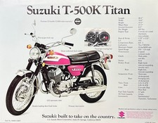 1973 Suzuki T-500K Titan
